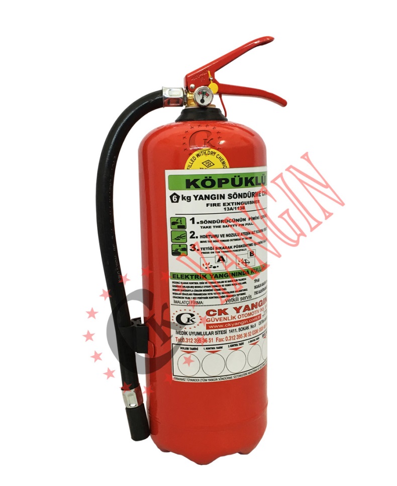 25 KG KÖPÜKLÜ YANGIN SÖNDÜRME CİHAZI