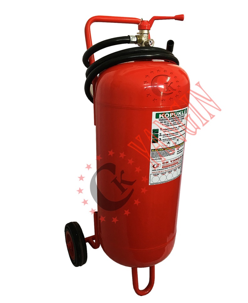 50 KG KÖPÜKLÜ YANGIN SÖNDÜRME CİHAZI