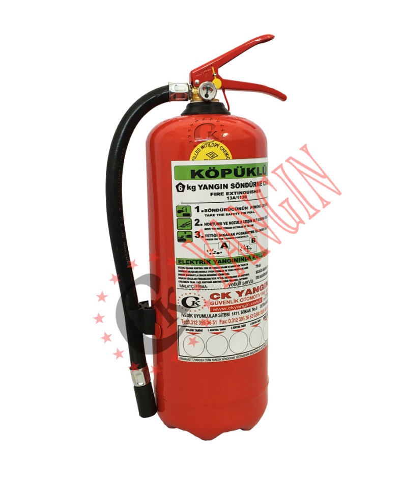 Köpüklü Yangın Söndürücüler